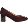 BIOECO 5754 3034 SHOE - BURGUNDY SUEDE
